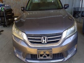 2014 HONDA ACCORD, GRAY, LX MODEL, 2.4, AT.   A25194